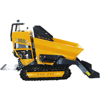 Livraison gratuite Mini Dumper diesel Mini Dumper 400kg Farm Crawler Mini Dumper Truck à vendre