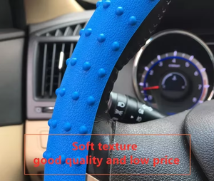 Cubierta Universal Antideslizante de Silicona para <span class=keywords><strong>Volante</strong></span>, Impermeable, Duradera, Deportiva, de Lujo, Compatible con <span class=keywords><strong>Toyota</strong></span> <span class=keywords><strong>Yaris</strong></span> Volkswagen, Otros Coches - Product Image 5