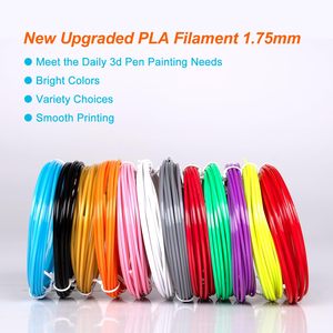 เส้นพลาสติก PLA ขนาด 1.75 มม. 3/10/15 สี สำหรับปากกาพิมพ์ 3 มิติ เส้นพลาสติกสำหรับเครื่องพิมพ์ 3 มิติ เป็นมิตรกับสิ่งแวดล้อม - Product Image 3