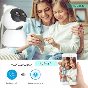 Cámara IP PTZ Inalámbrica WiFi Hongnaer 1080P con Zoom Híbrido 10X, Cámara de Seguridad WiFi de Doble Lente <span class=keywords><strong>Carecam</strong></span> Pro con Rotación de 360 Grados - Product Image 3