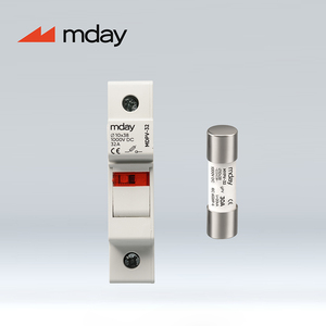 Mday 32A 10x38 Mét năng lượng mặt trời PV hệ thống cầu chì cơ sở 1000V DC cầu chì chủ với ánh sáng - Product Image 2