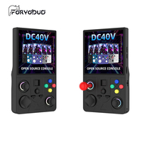 Console de jeu portable rétro DC40V, écran de 4 pouces, stockage Linux de 64 Go, 15000 jeux classiques intégrés, batterie de 4000 mAh, lecteur portable