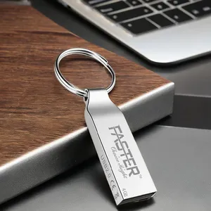 Nouvelle clé <span class=keywords><strong>USB</strong></span> 2.0 en métal <span class=keywords><strong>plus</strong></span> <span class=keywords><strong>rapide</strong></span>, 2 Go-128 Go, avec antivirus et cryptage - Product Image 3