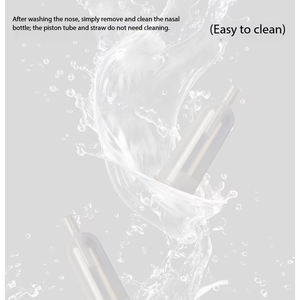 Aspirateur nasal manuel pour bébé, aspirateur nasal à pression négative pour nouveau-né, nettoyage du nez en cas de congestion nasale, outil de lavage nasal. - Product Image 6