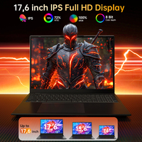 Ordinateur portable OEM ODM Intel Core I3-10100Y 17,6 pouces 16 Go de RAM 256 Go SSD WiFi 6 Logo personnalisé Fournisseur en gros