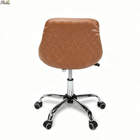 Ensemble de chaises de réception pour salon de beauté, chaise d'attente pour salon de manucure avec tabouret de technicien, chaise de manucure pour salon de beauté, pour institut de beauté