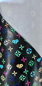 Tissu de canapé de première qualité, imprimé Rexen, microfibre gaufrée, cuir synthétique pour sièges de voiture, prix au mètre - Product Image 4