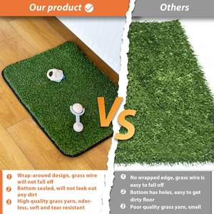 <span class=keywords><strong>Best</strong></span> <span class=keywords><strong>Selling</strong></span> Herbruikbare Puppy Training Pad Honden Gras Tapijt Huisdier Koel <span class=keywords><strong>Mat</strong></span> - Product Image 4