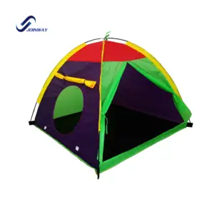 JWS-066 Hot sale colorful fiberglass portable kids play toy tent for outdoor Camping