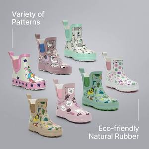 Stivali da Pioggia in Gomma per Bambini, Antiscivolo, per Tutte le Stagioni, Vendita all'Ingrosso per Boutique e Supermercati - Product Image 5