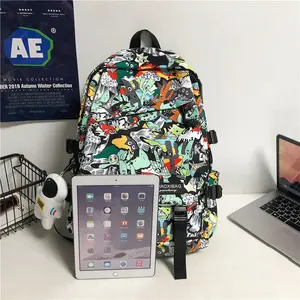 New Product School Backpack Boys Graffiti Bag Girls For Elementary School Girls To Pack Children's School Bags Backpack