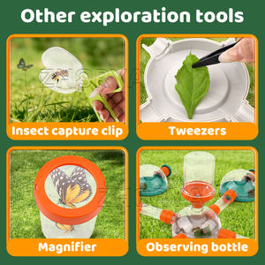 Set de Exploración al Aire Libre Zhorya, <span class=keywords><strong>Kit</strong></span> Eléctrico para Atrapar Insectos con Luz, Colector de Succión y Caja Contenedora para el Aprendizaje Científico de <span class=keywords><strong>Niños</strong></span> - Product Image 4
