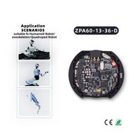 Module d'actionneur rotatif ZBDynamiX 73 mm avec réducteur de boîte de vitesses, 50 tr/min, avec moteur BLDC 48 V pour robot IA ou bras de robots collaboratifs
