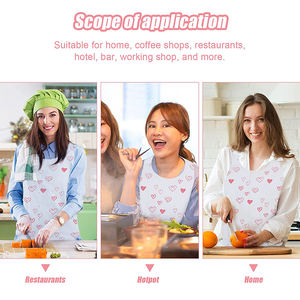 कस्टम लॉस्टर वाटरप्रूफ गैर-बुना डिस्पोजेबल एप्रन रेस्तरां तेल-सबूत एंटी-फॉलिंग फूड गैर-बुना हुआ वयस्क बीबीएस - Product Image 6