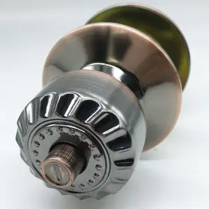 Free sample Furniture Cylindrical Knob Door Lock Satin Privacy Bedroom Hardware Entry door knob lock