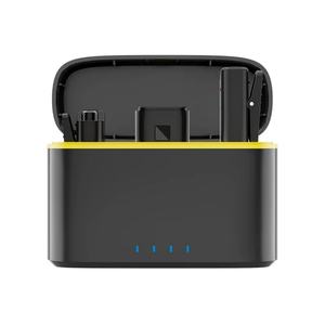 Plug-and-Play Entrevistas inalámbricas Clip-on Micrófono recargable Grabación de video Mini micrófono portátil - Product Image 1