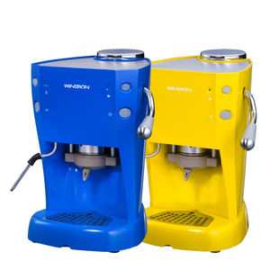 Coffee machine with pods in 44 mm ese paper