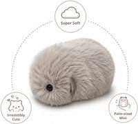 Robot Compagnon Émotionnel en Peluche IA à Réaction Tactile, Jouet Doux et Cuddly, Accepte la Conception Personnalisée pour les Détaillants et les Partenaires de Marque