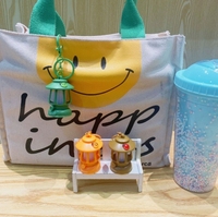 Petite lampe à huile lumineuse d'anime, porte-clés créatif, ornement de bureau, porte-clés pour sac d'école, imperméable et ignifuge, cadeau