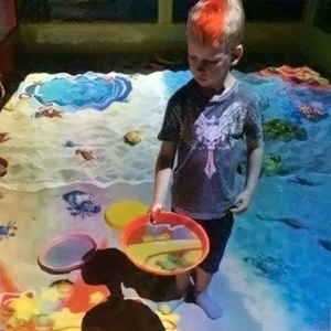 Table de sable Projection Sand Box Intérieur Sable Projection Interactive Projecteur Interactif Jeux Amusement Partie - Product Image 1