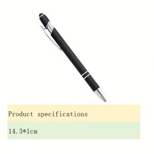 Stylo d'affaires personnalisé avec logo gravé au laser, cadeau promotionnel en aluminium, stylos à bille en métal personnalisés - Product Image 4