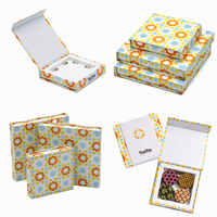 Boîtes en carton personnalisées pour chocolats truffés, emballage de luxe rigide pour chocolats, boîte cadeau vide, emballage magnétique pour chocolats