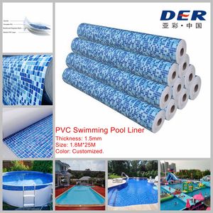 Revestimiento de vinilo <span class=keywords><strong>para</strong></span> piscina Fabricantes Anti-UV Colorido Membrana de PVC hermética Revestimiento de piscina Lona <span class=keywords><strong>para</strong></span> piscina - Product Image 3