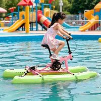 Vélo aquatique plat pour jeunes, style SUP, ponton flottant plat, cadre en aluminium, structure Drop Stitch, pliable, taille personnalisée, de Chine, Lumark
