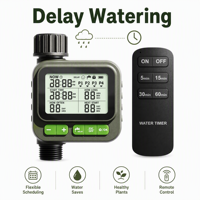 Medidor de cuidado de plantas con alarma LED intermitente para plantas verdes de oficina, recordatorio de riego, dispositivo inteligente para escritorio, regalo
