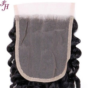 FH HD Closure Cheveux vierges brésiliens 5x5, pré-épilée, avec dentelle suisse HD, type frontal - Product Image 2