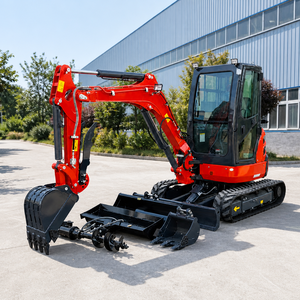 จัดส่งฟรี รถขุดขนาดเล็ก 3.5 ตัน มาตรฐาน CE EPA EURO 5 เครื่องยนต์ Kubota รถขุดตีนตะขาบ 1 ตัน 2 ตัน รถขุดสำหรับงานเกษตรจากจีน - Product Image 5