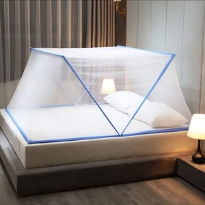 Portable Double Pliable Bébé Lit Moustiquaire Auvent Densifié Tente Pour Enfants avec Installation Gratuite et Ombrage pour L'été - Product Image 4