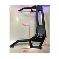 Barra antivuelco de acero universal GZDL4WD para camioneta D40 Ranger Hilux Revo Vigo