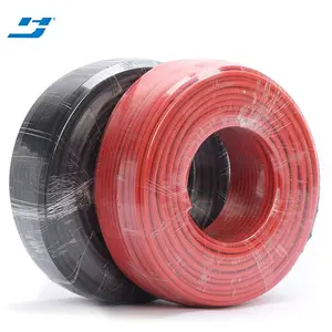 Wholesale 4mm Pv1f Solar Cable Power Solar Panel Extension Cable 4 sqmm 4 mm2 pv solar wire Zz-F/H1z2z2-K/PV1-F Photovoltai