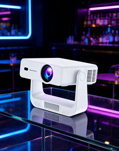 Mini Proyector Inteligente Portátil HT51 4K, Multiescena, para Exteriores, Camping, Cine en Casa, Proyector de Películas - Product Image 1