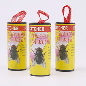 Trampa para moscas pegajosa para interior/exterior, cinta <span class=keywords><strong>atrapamoscas</strong></span> para frutas, tiras colgantes, paquete de 4 Uds. - Product Image 1