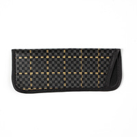 Étui rigide personnalisé à motif écossais pour lunettes, sac de transport souple pour lunettes, étui de rangement portable pour femmes et hommes