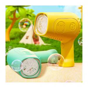 Pistola de Burbujas Automática al por Mayor 2022, Lanzador Eléctrico de Burbujas, Máquina de Burbujas, Soplador de Agua para Niños - Product Image 4