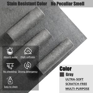 Serviettes de nettoyage multifonctionnelles en microfibre épaissie, sans traces, séchage rapide, pour cuisine, vitres et voitures (vente en gros) - Product Image 3