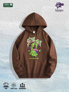 Almacén Local en EE. UU.: Sudadera con Capucha 100% Algodón con Estampado de los <span class=keywords><strong>Cazafantasmas</strong></span>, 7 Colores - Product Image 4