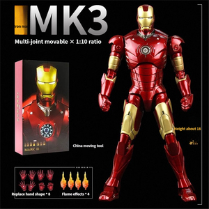 Armure Iron <span class=keywords><strong>Hulkbuster</strong></span> Haute Difficulté pour Puzzle Mécha Modèle de Robot en Plastique Jouet Fonction Souffleur d'Air pour Unisexe Âges 14+ Nouveau - Product Image 2