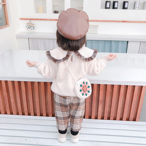 Vêtements d'hiver à la mode pour enfants Vêtements de plein air pour enfants Vêtements épais à manches longues pour jeunes enfants Caillot de filles - Product Image 6