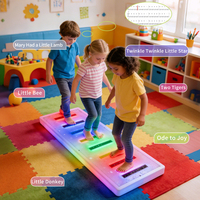 Peralatan Pelatihan Sensorik Mainan Grosir - Ubin Lantai Integrasi dengan Mode Ikuti Cahaya & Musik untuk Anak-Anak