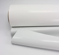 Rouleau de film vinyle autocollant blanc imprimable en PVC de qualité supérieure Allsign pour publicité extérieure à solvant écologique