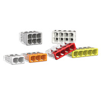 Connecteur rapide pour bornier 2773-406, bande de câblage multi-trous (Chine)