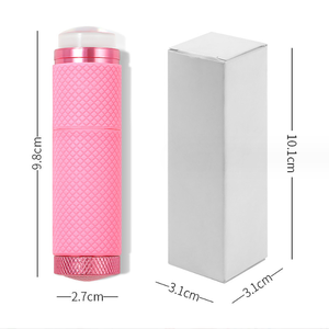 Bán buôn thời trang thông minh không dây không dây <span class=keywords><strong>LED</strong></span> Nail đèn cho móng tay với Mini Silicone hồng đáng yêu khá thiết kế kim cương in - Product Image 5