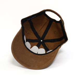 Venta al por mayor de fábrica, parche bordado personalizado para adultos, Unisex, deportes al aire libre, Gorras Sin estructura, 6 paneles, gorras de béisbol de gamuza de lona - Product Image 5