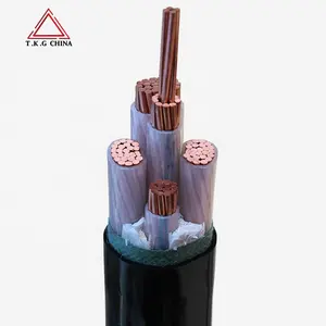 XLPE Insulated Screen PVC Sheathed Single Core Three Core Low Voltage Armoured Cable Electric Copper Power Cable Price