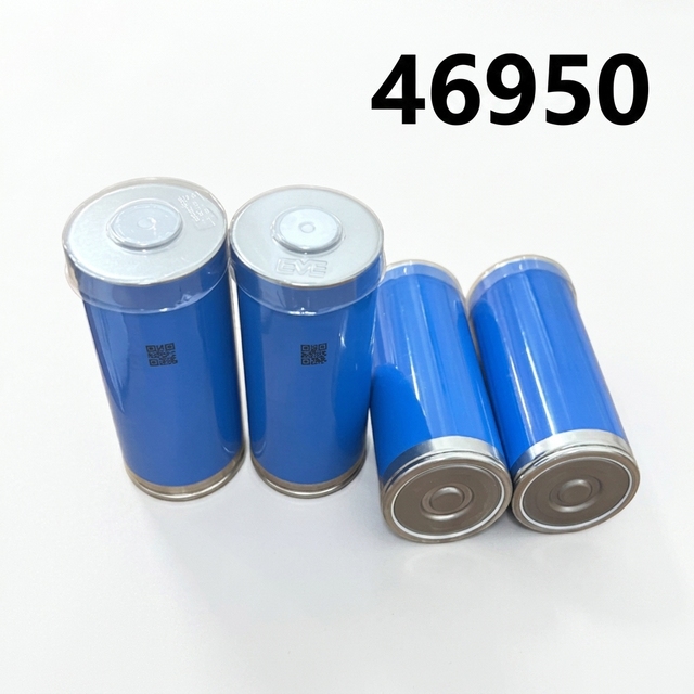 5C High Discharge 3.7V 27Ah 46950 Big Cylindrical Li-ion Battery Cell for Electric Vehicle Boat Power Bank DIY Solar ESS