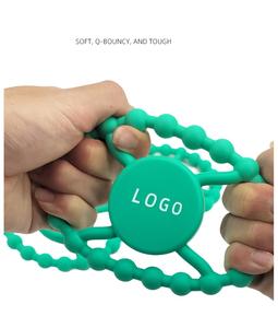 Anneaux de dentition pour bébés de 0 à 6 mois et de 6 à 12 mois, jouets sensoriels pour bébés, anneaux de dentition en silicone pour soulager les gencives douloureuses - Product Image 3